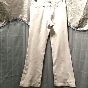 THEORY WHITE WIDE LEG JEANS SZ 4